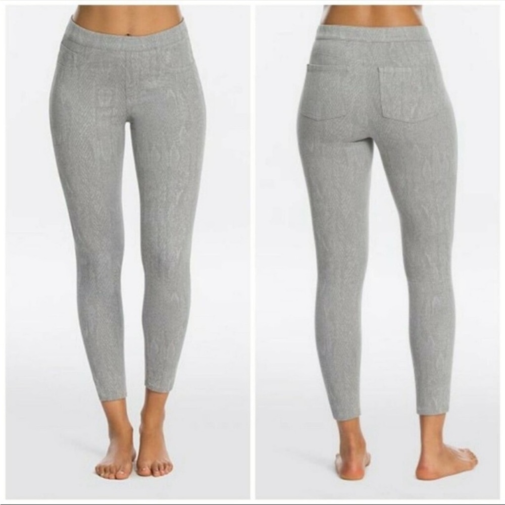 Spanx Snakeskin Python Grey Jeanish Shaper Skinny… - image 2